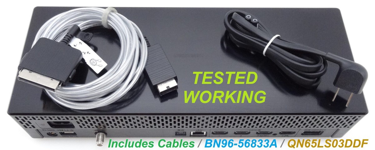 Pre-Owned TESTED Samsung QN65LS03DDF One Connect w/Cables BN96