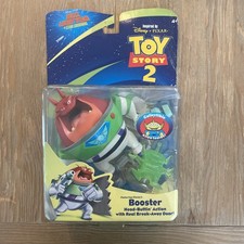 RARO REFUERZO TOY STORY BUZZ LIGHTYEAR OF STAR COMMAND CON ALIEN MATTEL SIN USAR, EN CAJA