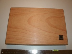 Zwilling J.A. Henckels Wooden Steak Knife Case Empty 8 Storage Box