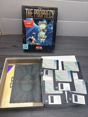 The Prophecy MS-DOS VGA PC Game 3.5'' Floppy Big Box (Sierra/Coktel Vision, 1983)