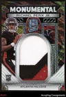 2024 Spectra Monumental Memorabilia Meta Michael Penix Jr. RC Rookie PATCH 12/25Opens in a new window or tab