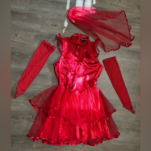 Dolls Kill / Trickz N’ Treatz Bride Of Beetle Lydia Costume Set Size Large