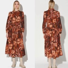 Walter Baker Jackie Shirtdress size M floral Cotton Midi Dress