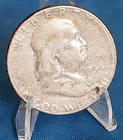 1954-S 50C Franklin USA Half Dollar - 90% Silver - San Francisco Mint