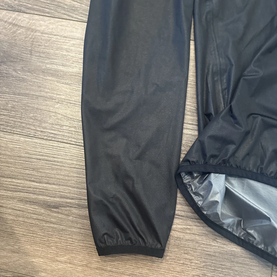 Nuevo- Chaqueta de Ciclismo Castelli Rosso Corsa "Windstopper" Para Hombre Talla Grande Negra Foto 4 de 4