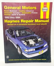 Chevy Cavalier Skyhawk Sunbird Firenza 1982-1994 Haynes Repair Manual #38015 