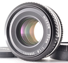 Obiettivo Nikon Nikkor Ai-s AIS 50mm f/1.8 Pancake Standard MF Japan #903...