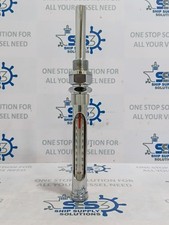 Marine Industrial Straight Glass Thermometer 0-15°C Chiller/Cooling System