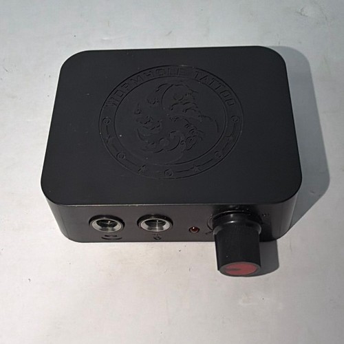 Wormhole Tattoo Power Supply for Tattoo Machines Black - Used Good