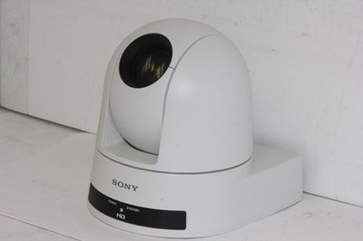 SONY SRG-300H 1080P IP Remote PTZ 30X HDMI WHT Video Camera + AC Adapter/Remote
