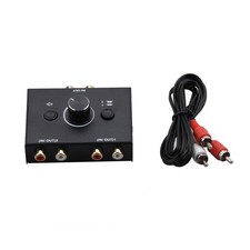 New L / R Stereo Audio Bi-Directional Switcher Bi-Directional Audio Switcher