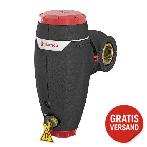 Flamco XStream Clean 1"" Magnetischer Schlammabscheider Magnetfilter Heizung DN25