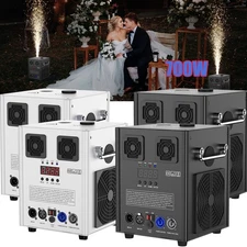 700W Cold Spark Machine DMX Firework Stage Effect Indoor/Outdoor Wedding Disco
