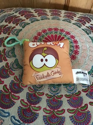 Zeptolab Cut The Rope Om Nom Feed With Candy kleines Kissen zum Anklipsen weiches Plüschtier