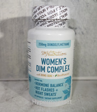 SM Nutrition DIM 250mg w/BioPerine, Dong Quai Estrogen,Hot Flashes,Night Sweats