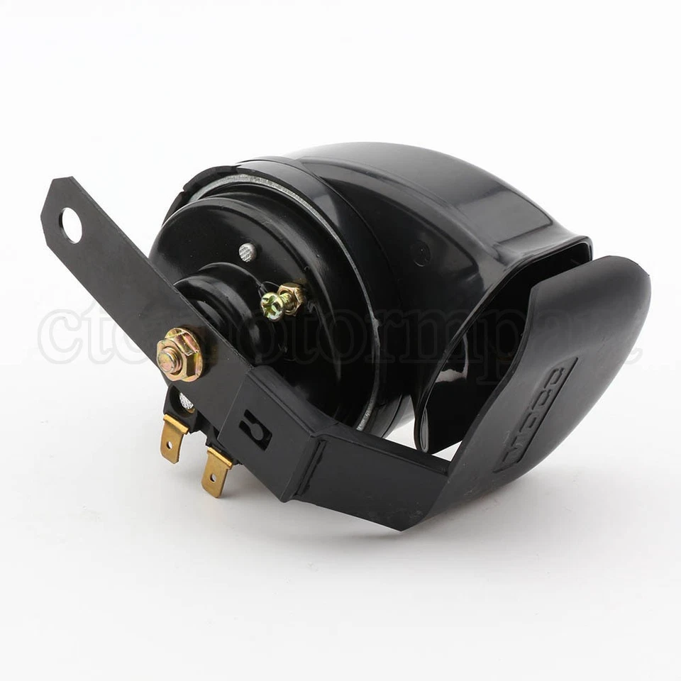 Bocina fuerte negra para motocicleta Harley-Davidson Sportster 883 1200 Foto 4 de 4