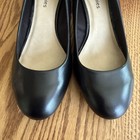 Hush Puppies Imagery Pump Womens Size 8 Wide Black Leather Heels New with box — photo 4