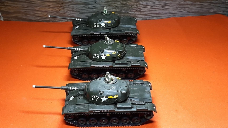 HO - ROCO MINITANKS 181 - DIORAMA*** - TROIS CHARS de COMBAT US - M 60 A1 en BÉ - Photo 4/4