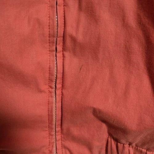 Vintage Givenchy Gentleman Jacket Mens 44 Coral Orange Full Zip Hong Kong Read image 2