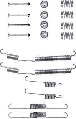 Hella 8DZ 355 200-401 ZubehöRsatz, Bremsbacken Hinten FüR CitroËN Peugeot-image