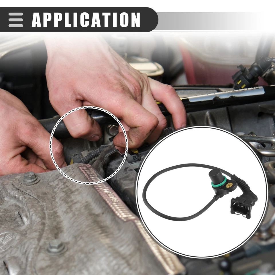 Car Camshaft Position Sensor for BMW 540i 1997-1998 V8 4.4L Sedan 12141742185 Foto 3 de 4