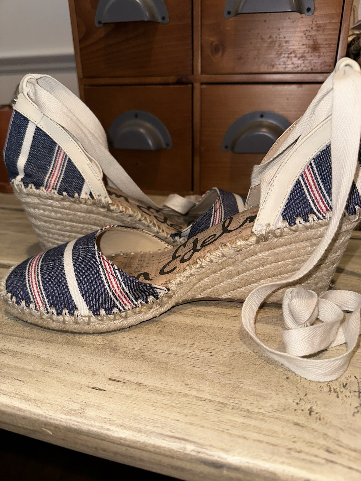 ⭐️⭐️ Sam Edelman Patsy Espadrilles Platform Sanda… - image 6