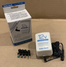 Radio Shack Power Adapter Plug 500mA 12VDC w/ 4 Adapters - Cat # 273-1652D