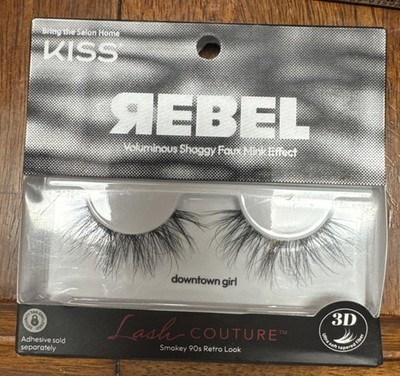 KISS Lash Couture Rebel Collection, False Eyelashes, Downtown Girl