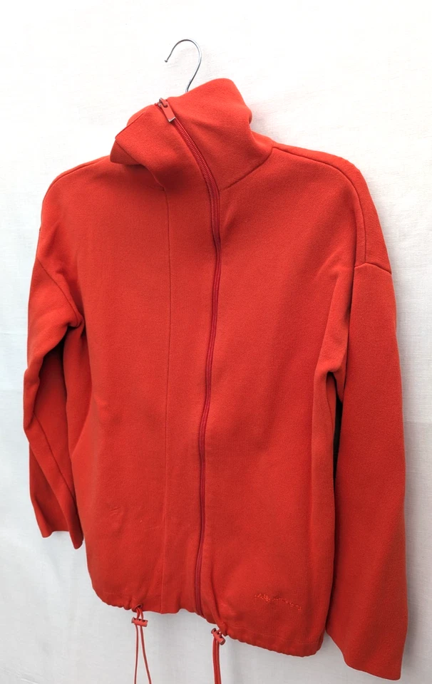 Chaqueta Adolfo Dominguez Mujer S Cuello Alto Pista Asimétrica Sudadera Y2K Foto 2 de 4