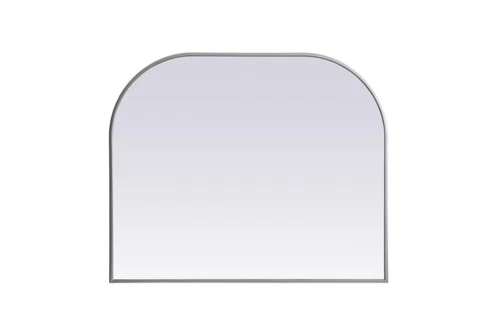 Elegant Lighting MR1B3630 Blaire 36" W x 30" H Modern Arched - Silver - Picture 1 of 12