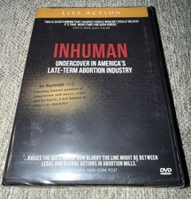 New DVD Inhuman Undercover In America’s Late-Term Abortion Industry Rare Sealed