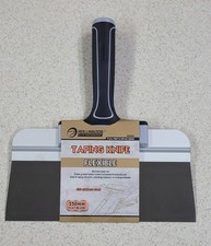 10" Flexible Taping Knife – Stainless Steel Blade with Rubber Grip