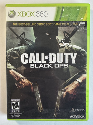 Call of Duty: Black Ops COD BO1 - Xbox 360 / Used / Original Case, W / OG Manual