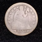 1853 ARROWS ~ SEATED LIBERTY DIME ~ G