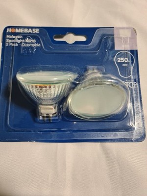  MR16 HOMEBASE STRAHLER DIMMBAR 20W. 250LM. 50 PACKUNGEN = 100 GLÜHBIRNEN. GROSSABNAHME