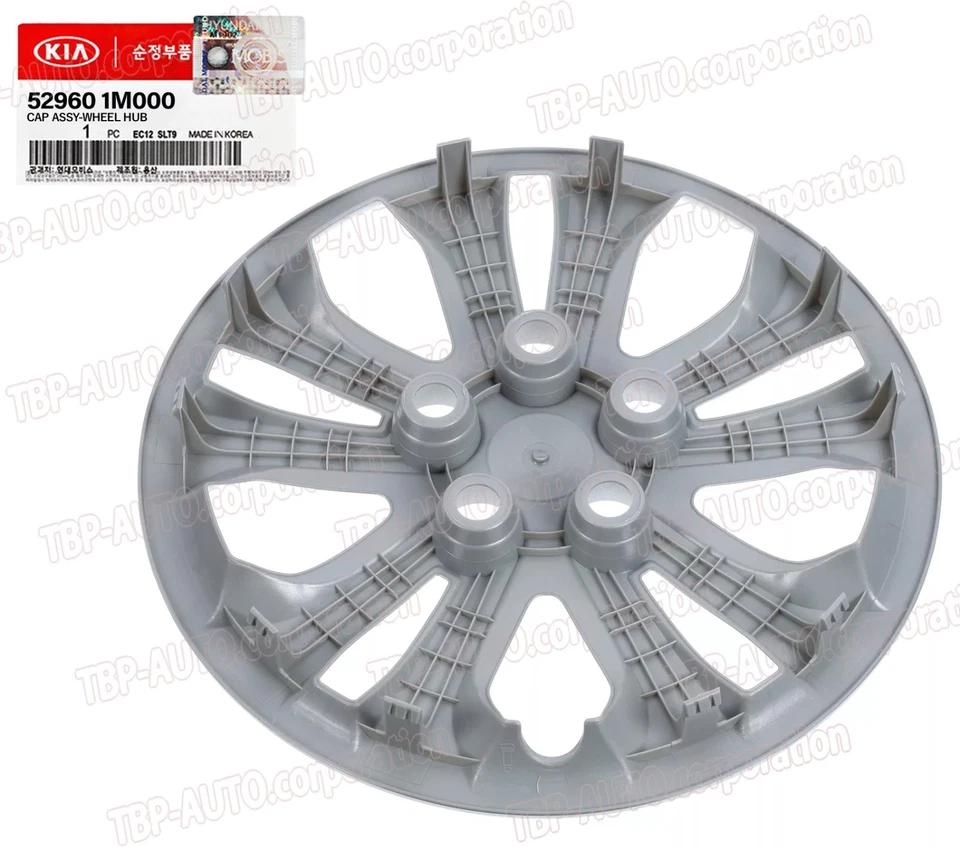 Tapacubos de cubierta de rueda de 15" original OEM ® para Kia Forte 2010-2013 529601M000 Foto 2 de 4