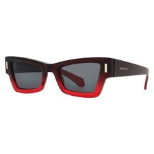 Ferragamo Grey Cat Eye Ladies Sunglasses SF2006S 615 53 SF2006S 615 53