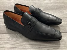 Manganni for Neiman Marcus Leather Loafers Mens Size 9 M (17601)