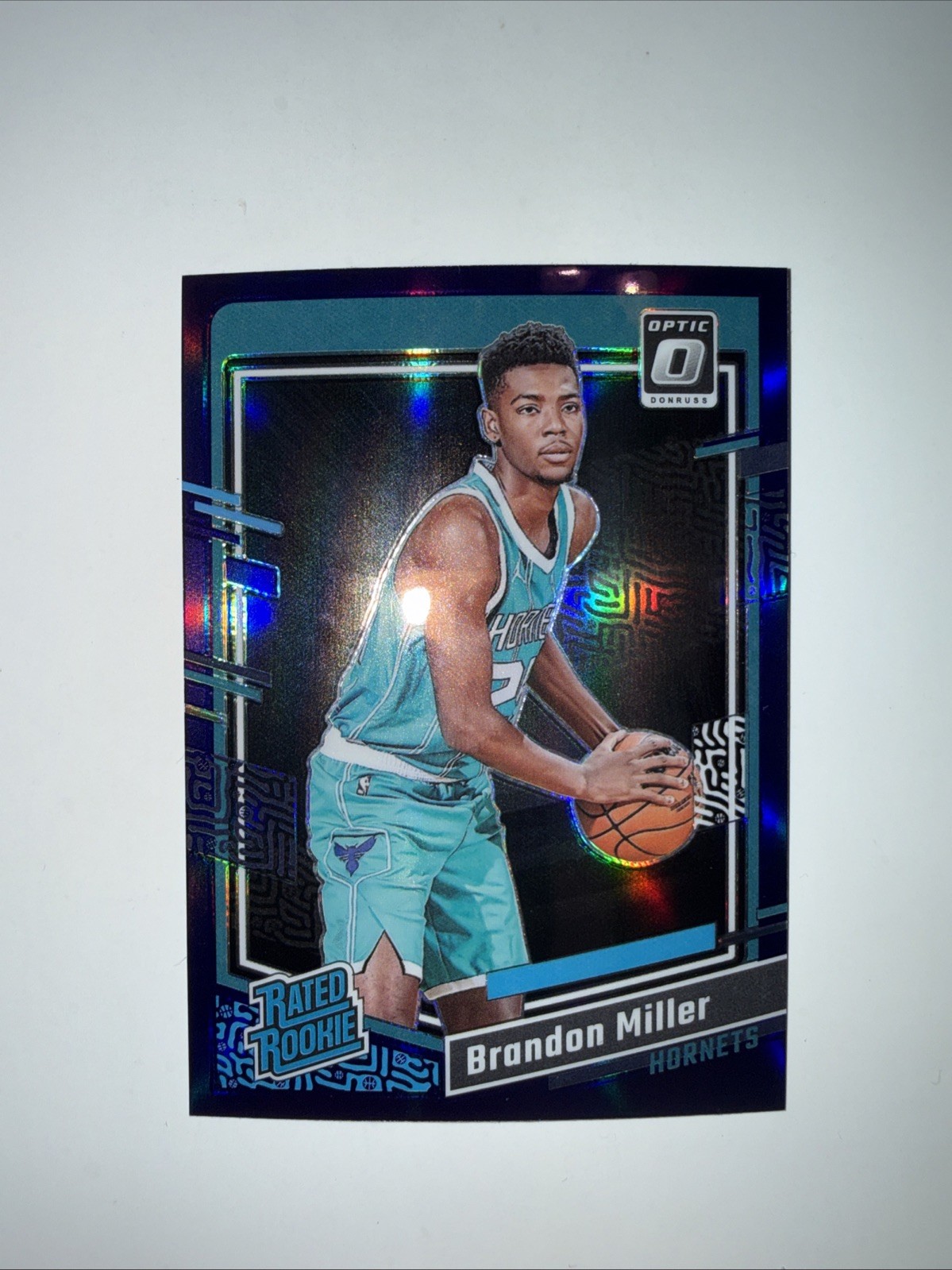 2023-24 Panini Donruss Optic - Rated Rookie Brandon Miller #219 Purple Prizm...