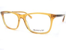 Gant Reading Glasses from 0.25 to 3.50 Crystal Amber/ Brown Temples GA3268 041