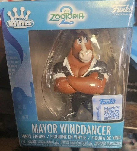 Funko Minis Disney Zootopia 2 - MAYOR WINDDANCER Five Below Exclusive