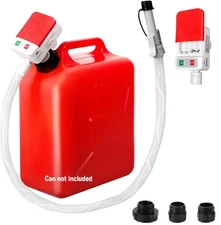 Battery Powered Fuel Transfer Pump for Liquid Water Gasoline Diesel Motor Oil US