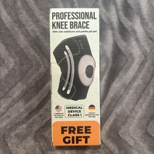 DR. BRACE ELITE Knee Brace With Side Stabilizers  Patella Gel Pads XL
