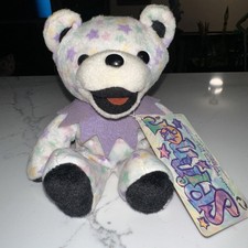 Spinner 7" Grateful Dead Bean Bear With Tag Series 7 Liquid Blue