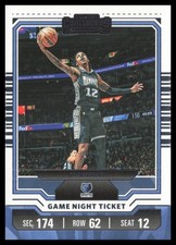 2023-24 Panini Contenders #3 Ja Morant Memphis Grizzlies Basketball Card