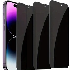Glass Anti-Peeping Tempered Screen Protector - Privacy Shield Film for iPhones