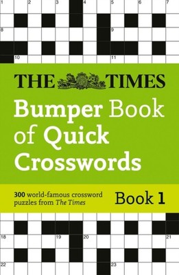 TIMES BUMPER BOOK OF QUICK CROSSWORDS by The Times Mind Games Paperback Business