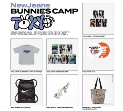 NewJeans Fan Meeting Bunnies Camp Tokyo Dome 2024 SPECIAL PREMIUM KIT Komplett S