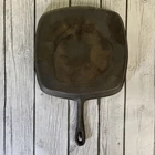 Vintage 1960’s Birmingham Stove & Range (BSR). Square Cast Iron 10 1/4” Skillet.
