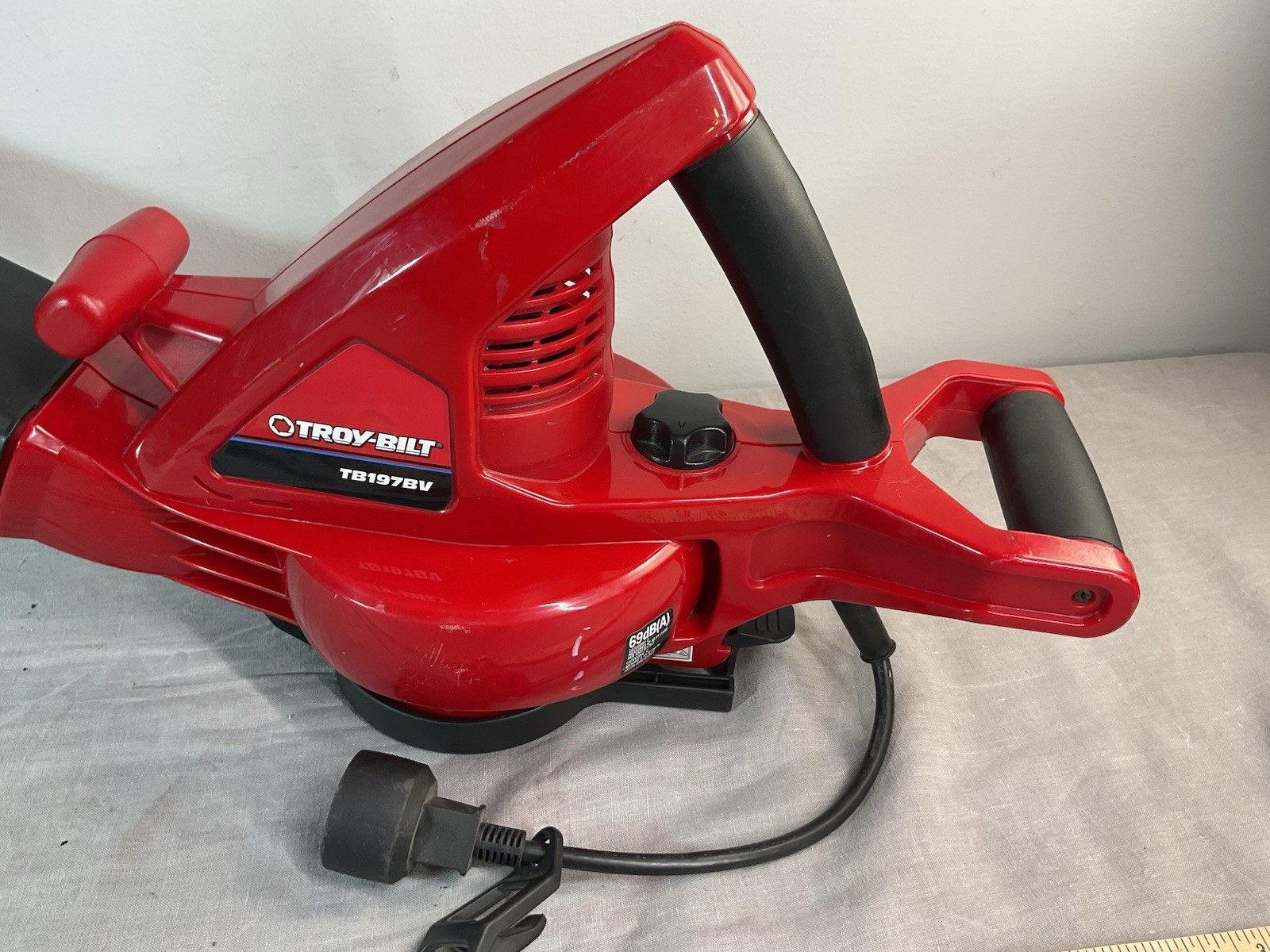 Troy Bilt TB197BV Corded Blower Vacuum (TESTED)